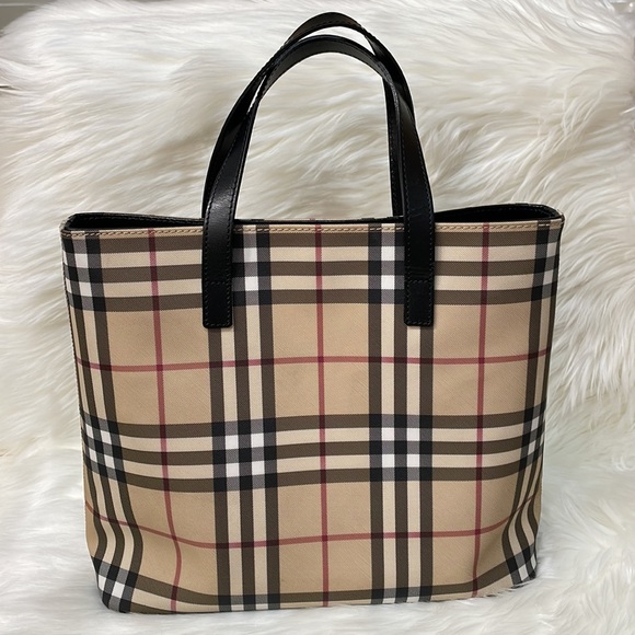 Burberry Nova Check Coated Canvas - Picture 2 of 12